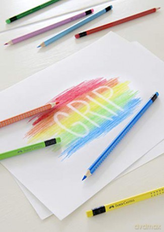 Faber-Castell - Colour pencils erasable Grip set (10 pcs) (116613)