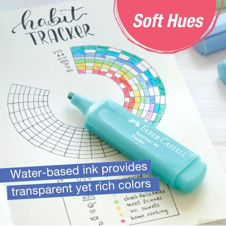 Faber-Castell - Highlighter TL 46 deskset (16 pcs) (254603)