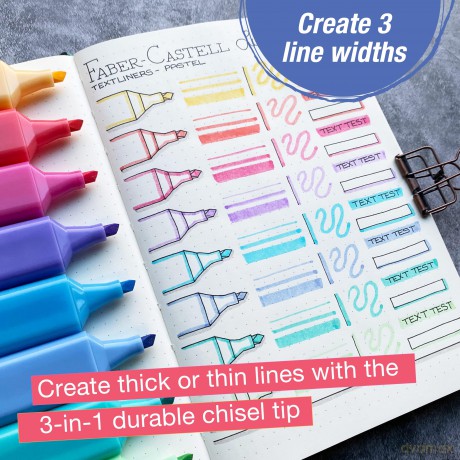 Faber-Castell - Highlighter TL 46 deskset (16 pcs) (254603)