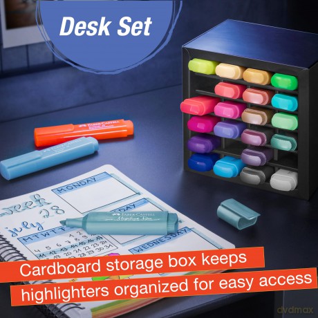 Faber-Castell - Highlighter TL 46 deskset (24 pcs) (254602)