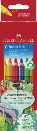 Faber-Castell - Pencil Jumbo Grip (6 pcs) (110906)