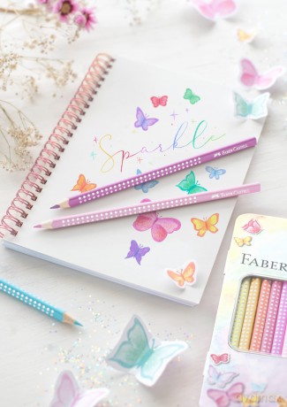Faber-Castell - Pencil Sparkle tin (12 pcs) (201910)