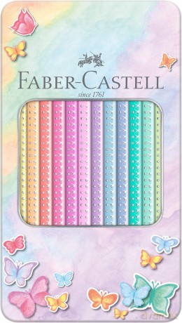 Faber-Castell - Pencil Sparkle tin (12 pcs) (201910)