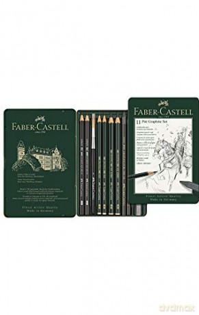 Faber-Castell - Set Pitt Graphite tin of 11 (112972)