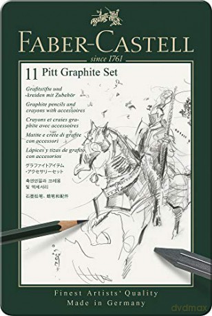 Faber-Castell - Set Pitt Graphite tin of 11 (112972)