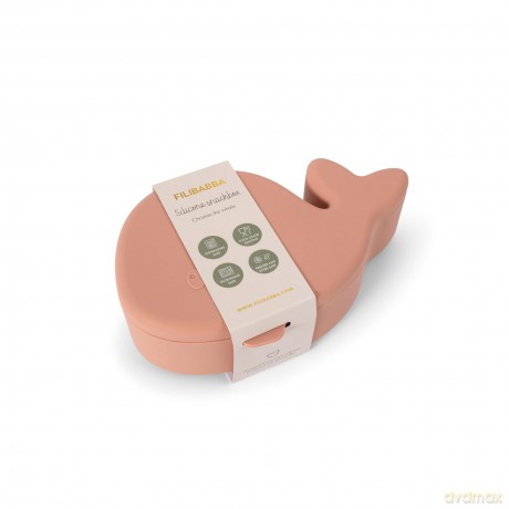 FILIBABBA - Christian the Whale - Snackbox - Misty Rose - (FI-03203)