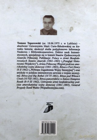 Żołnierz Południa Generał Robert E. Lee (1807-1870) - Tomasz Toporowski [KSIĄŻKA]