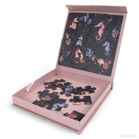 FILIBABBA - Magnetic games - Seahorse puzzle - (FI-03042)
