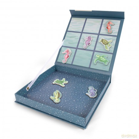 FILIBABBA - Magnetic 'Tic Tac Toe' - Sea friends - (FI-03090)