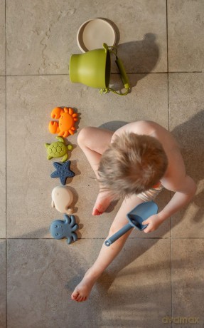 FILIBABBA - Silicone beach set - Animals of the Sea - (FI-03031)