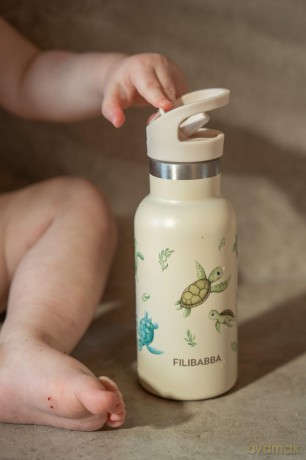 FILIBABBA - Stainless steel water bottle - First Swim - (FI-03205)