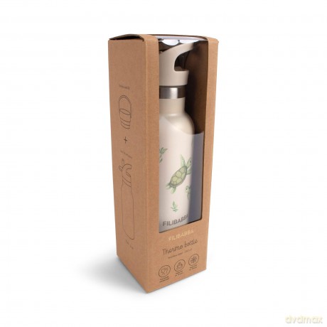 FILIBABBA - Stainless steel water bottle - First Swim - (FI-03205)
