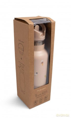 FILIBABBA - Stainless steel water bottle - Rainbow Reef - (FI-03206)