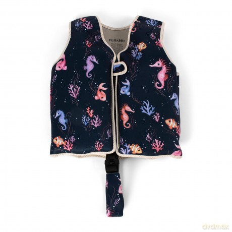 FILIBABBA - Swim vest 5-6 years - Rainbow Reef - (FI-02995)
