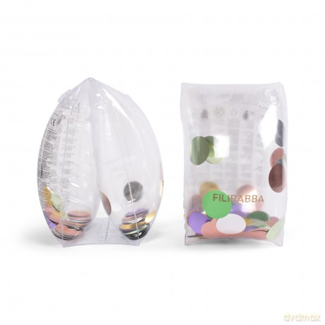 FILIBABBA - Swim wings Alfie - Rainbow Confetti - (FI-03010)