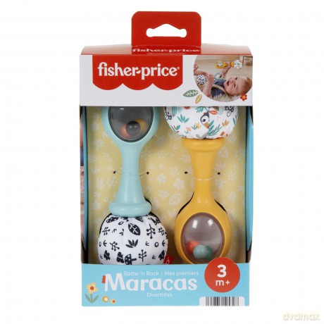 Fisher Price Newborn - Shake n' Rattle Maracas (HMF34)