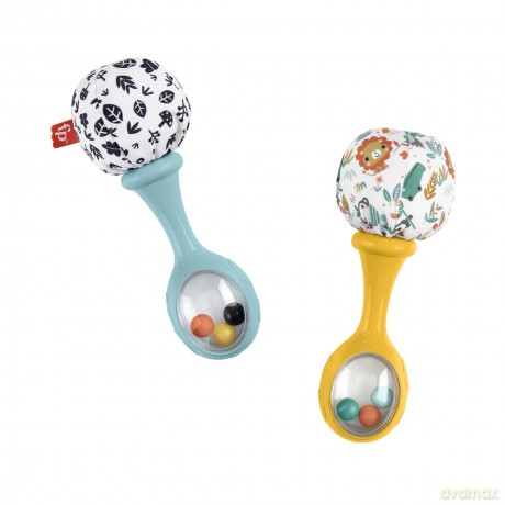 Fisher Price Newborn - Shake n' Rattle Maracas (HMF34)