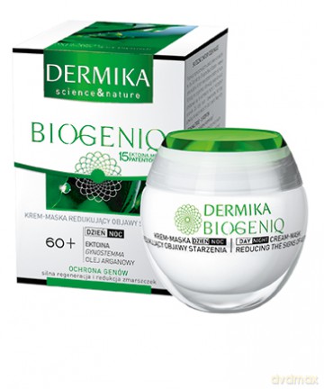 BIOGENIQ 60+ Krem-Maska Redukujący Objawy Starzenia Do Całodobowej Pielęgnacji [KOSMETYKI]