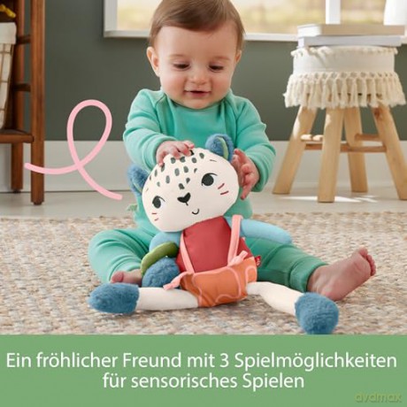 Fisher Price Newborn - Spotting Fun Snow Leopard (HKD64)