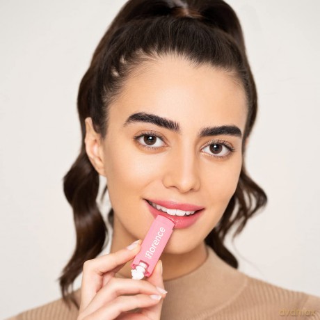 Florence by Mills - Oh Whale! Clear Lip Balm Guava and Lychee Pink