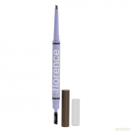 Florence by Mills - Tint N Tame Eyebrow Pencil With Spoolie Dark brown
