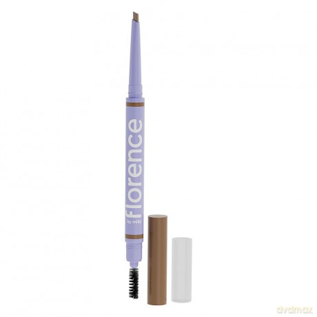 Florence by Mills - Tint N Tame Eyebrow Pencil With Spoolie Light brown
