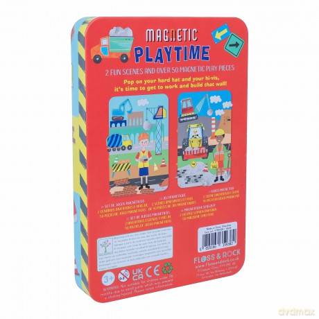 FLOSS & ROCK Construction Magnetic Playtime - 47P5938
