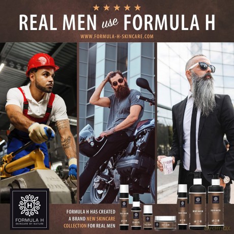 Formula H - Beard Oil Real Men 50 ml
