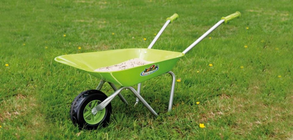 Gardenlife - Children's wheelbarrow - Green (KG97)
