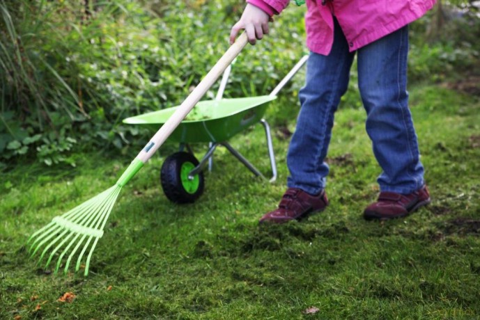 Gardenlife - Children's wheelbarrow - Green (KG97)