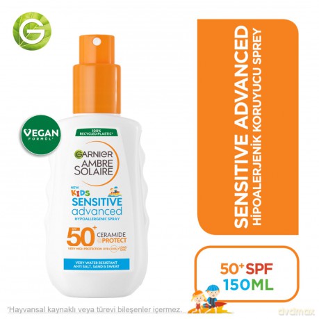 Garnier - Ambre Solaire Sensitive Advanced Kids Spray 150 ml