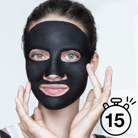 Garnier - Face Pure Charcoal Black Tissue Mask Black Algae - Bundle