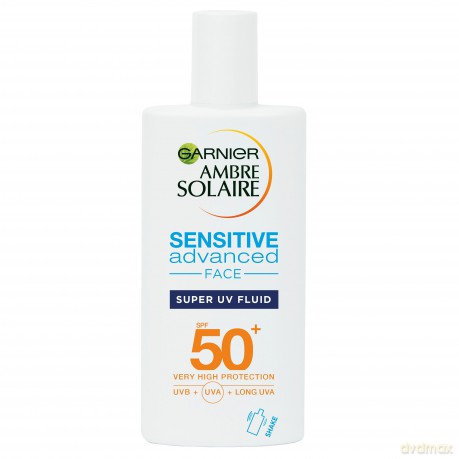 Garnier - Sensitive Avdanced Anti-Dark Sports Face Fluid SPF 50+ 40 ml
