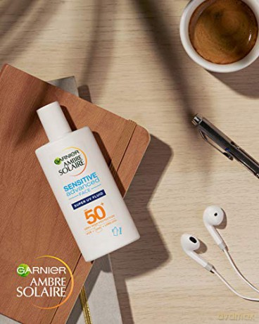 Garnier - Sensitive Avdanced Anti-Dark Sports Face Fluid SPF 50+ 40 ml