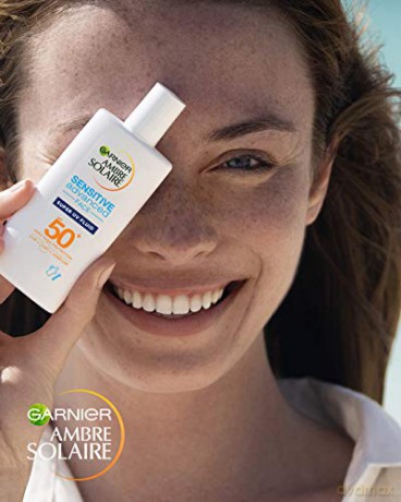 Garnier - Sensitive Avdanced Anti-Dark Sports Face Fluid SPF 50+ 40 ml