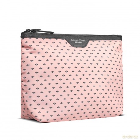 Gillian Jones - Cosmetic bag - Rose w/ black print