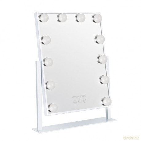 Gillian Jones - LED Light Hollywood Mirror White