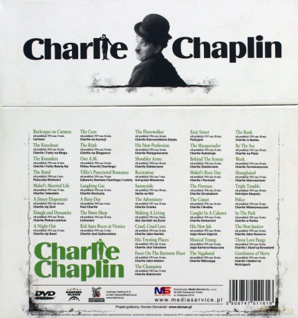 Kolekcja Charlie Chaplina 47 filmów [BOX] [10DVD]