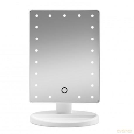 Gillian Jones - Makeup Mirror w. Heart LED Light & Touch Function White