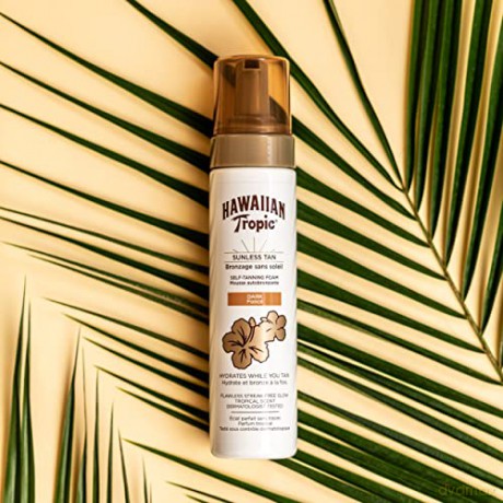 HAWAIIAN TROPIC - Sunless Tan Foam Dark 200 ml