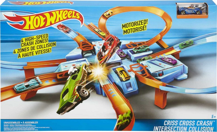 Hot Wheels - Criss Cross Crash Track Set (DTN42)