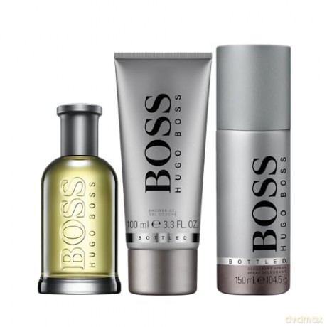 Hugo Boss - Bottled EDT 100 ml + Deodorant Spray 150 ml + Shower Gel 100 ml - Giftset