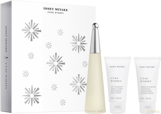 Issey Miyake - LÂ´Eau DÂ´Issey EDT 50 ml + Bodylotion 50 ml + Shower Cream 50 ml - Giftset
