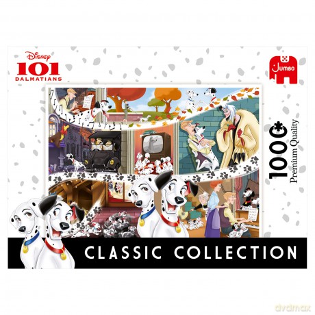 Jumbo - Disney Classic Collection: 101 Dalmatians (1000 pieces) (JUM9487)