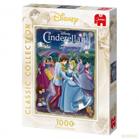 Jumbo - Disney Classic: Cinderella (1000 pcs) (JUM9485)