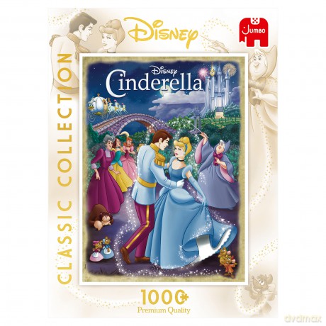 Jumbo - Disney Classic: Cinderella (1000 pcs) (JUM9485)