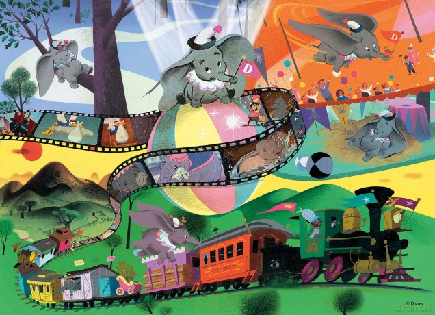 Jumbo - Disney: Classic Collection Dumbo (1000 pcs) (JUM8824)