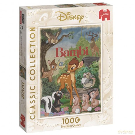 Jumbo: Disney Classic Collection - Bambi (1000 pieces) (JUM9491)