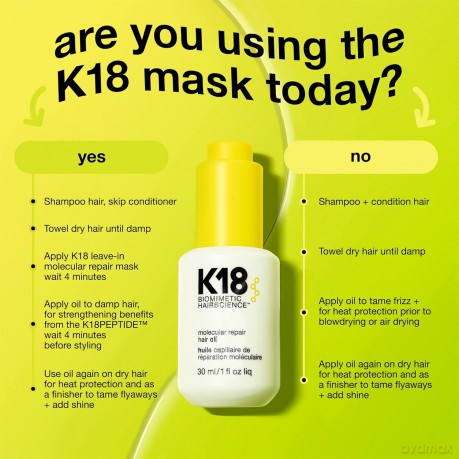 K18 - Molecular Repair Hair Oil 30 ml