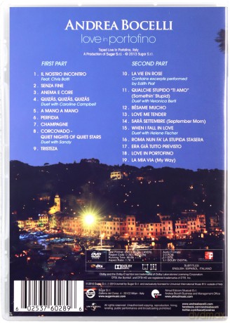 Andrea Bocelli: Love In Portofino (PL) [DVD]